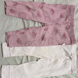 Adorable Pink Baby Leggings